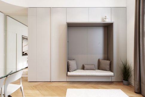 Open Space in stile contemporaneo di 32 di kkarchitecture