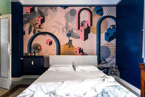 Camera da Letto in stile vintage di 25 di Equus Architects