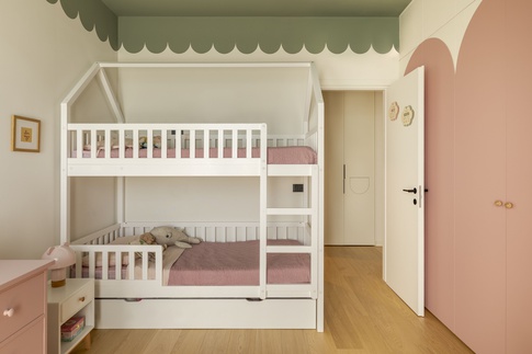 Cameretta Bambini in stile moderno di 16 di Arch. Martina Pozzi MP_archistudio Cameretta Bambini in stile moderno di 16 di Arch. Martina Pozzi MP_archistudio