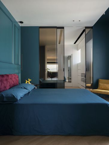 Camera da Letto in stile contemporaneo di 22 di paolasolaarchitetto