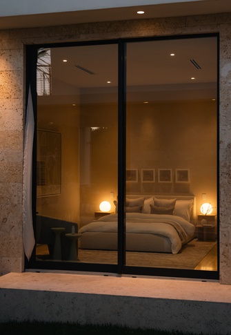Camera da Letto in stile mediterraneo di 50 di Andrea Benedetti Architetto