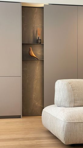 Open Space in stile contemporaneo di 45 di Cariolato Arredamenti