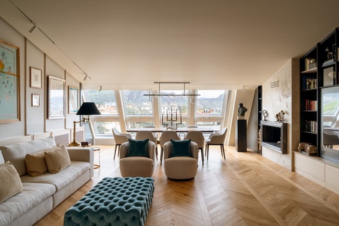 Soggiorno in stile contemporaneo di 50 di Studio Gaetano Riccardelli Soggiorno in stile contemporaneo di 50 di Studio Gaetano Riccardelli