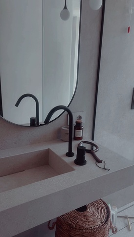 Bagno di Servizio in stile minimal di 7 di Diletta Castagna Studio
