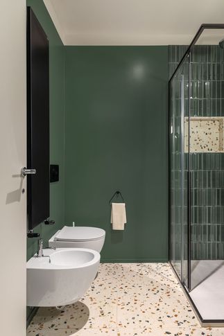 Bagno in stile contemporaneo di 4 di Lascia la Scia