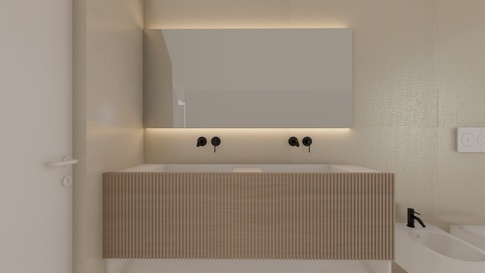 Bagno in stile contemporaneo di 4 di areadieci