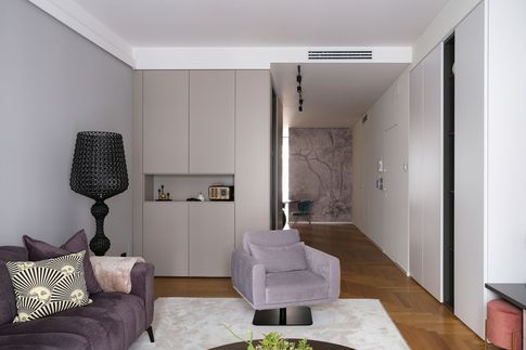 Open Space in stile contemporaneo di 50 di Michela Cordisco Studio