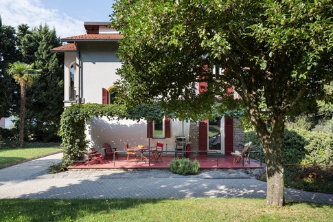 Giardino in stile anni '50 di 1500 di TGA_Studio Giardino in stile anni '50 di 1500 di TGA_Studio
