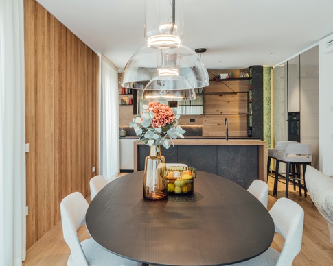 Open Space in stile contemporaneo di 59 di Francesco Cardano Interior Designer