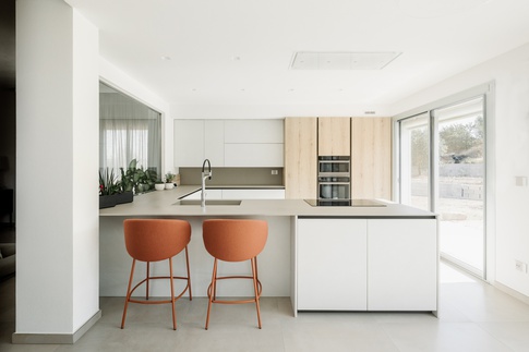 Cucina in stile contemporaneo di 27 di S’arch.