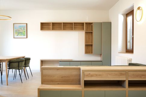 Open Space in stile contemporaneo di 48 di STUDIO AEDES STP SRL