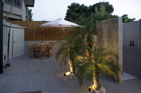Piscina in stile minimal di 220 di K1_Art_Studio