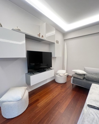 Open Space in stile contemporaneo di 30 di Architetto Trubini Maria Chiara