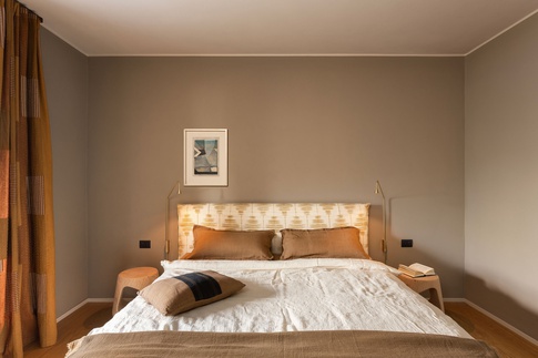 Camera da Letto in stile scandinavo di 22 di Annalisa Carli Architetto
