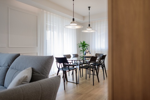 Open Space in stile contemporaneo di 43 di JESSICA PIGNATTA ARCHITETTO