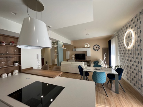 Open Space in stile contemporaneo di 45 di Architetto Eros Di Prima