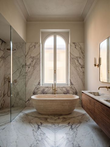 Bagno in stile contemporaneo di 10 di SaturninoStudio Architecture and Design Bagno in stile contemporaneo di 10 di SaturninoStudio Architecture and Design