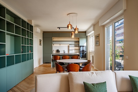 Open Space in stile contemporaneo di 45 di Gianluca Chiocca Interior Design Studio