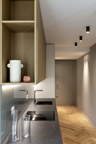 Cucina in stile contemporaneo di 7 di TGA_Studio