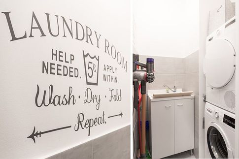 Lavanderia in stile contemporaneo di 2 di DOME studio