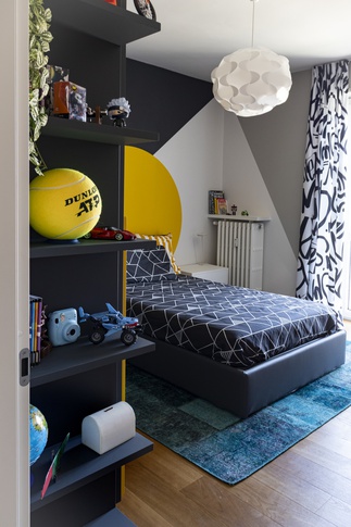 Cameretta Bambini in stile contemporaneo di 15 di Studio MAC