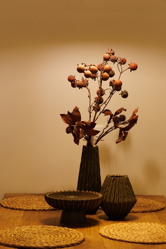 Cucina in stile rustico di 22 di Studio di Interior Design di Yuliya Danilchenko Cucina in stile rustico di 22 di Studio di Interior Design di Yuliya Danilchenko