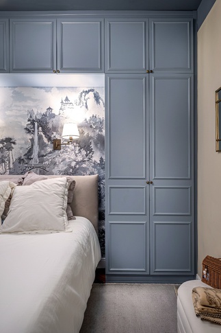 Camera da Letto in stile contemporaneo di 15 di Interior design +