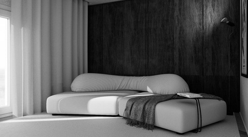 Soggiorno in stile eclettico di 20 di Veronica Berardi Architetto