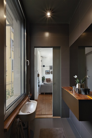 Bagno in stile contemporaneo di 6 di OZ Interiors Bagno in stile contemporaneo di 6 di OZ Interiors