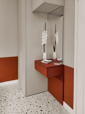 Soggiorno in stile contemporaneo di 32 di Studio MAC