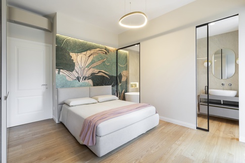 Camera da Letto in stile contemporaneo di 15 di Alessandra Avagnano Architetto