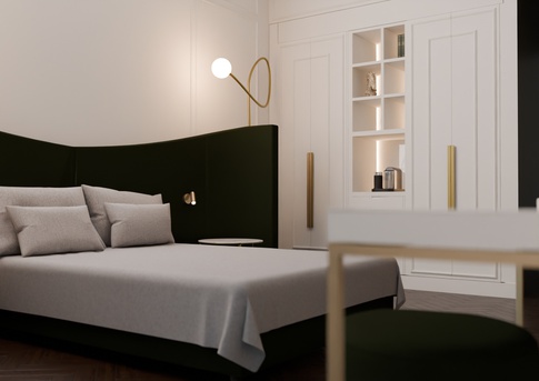 Camera da Letto in stile contemporaneo di 45 di Inveniostyle