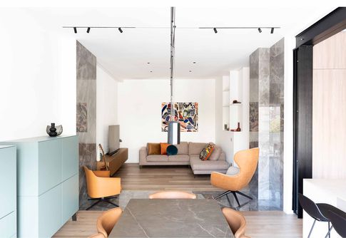 Open Space in stile contemporaneo di 40 di valeria ingrao architetto