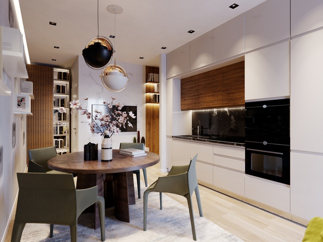 Open Space in stile contemporaneo di 34 di DG Render & Design Open Space in stile contemporaneo di 34 di DG Render & Design