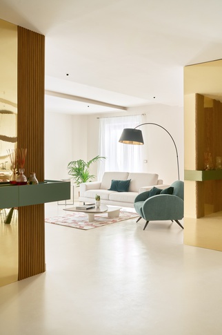 Soggiorno in stile contemporaneo di 25 di Alessio Vittori | Creative Design Studio