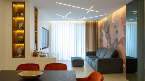 Open Space in stile moderno di 47 di GIOVANNI SELLITRI STUDIO