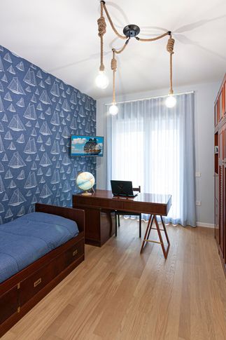 Cameretta Bambini in stile eclettico di 18 di Pucciarelli Architetti Cameretta Bambini in stile eclettico di 18 di Pucciarelli Architetti