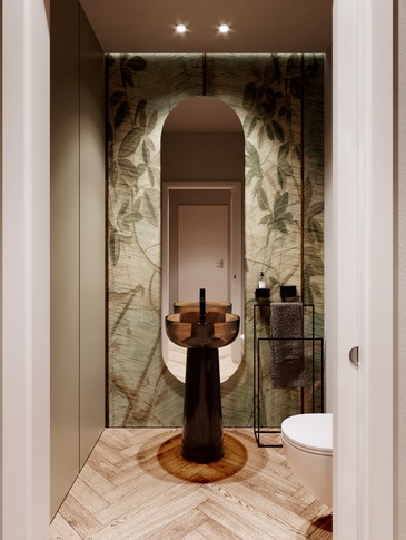 Bagno in stile contemporaneo di 4 di Elisabetta Gozio - Studio Gozio Bagno in stile contemporaneo di 4 di Elisabetta Gozio - Studio Gozio