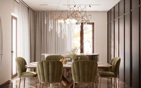 Open Space in stile classico di 50 di Salvatore Sito Interior Designer Open Space in stile classico di 50 di Salvatore Sito Interior Designer