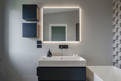 Bagno in stile contemporaneo di 5 di DQA Studio di architettura Bagno in stile contemporaneo di 5 di DQA Studio di architettura