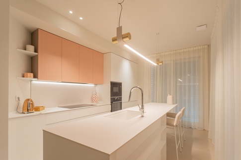 Cucina in stile glamour di 14 di Alessandra Parolini Studio