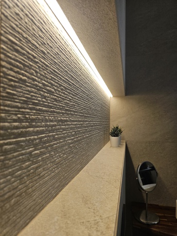 Bagno in stile contemporaneo di 4 di Alessandra Gambino Architetto - AGA Bagno in stile contemporaneo di 4 di Alessandra Gambino Architetto - AGA