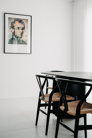 Open Space in stile minimal di 100 di Architetto Michelangelo Todisco Open Space in stile minimal di 100 di Architetto Michelangelo Todisco