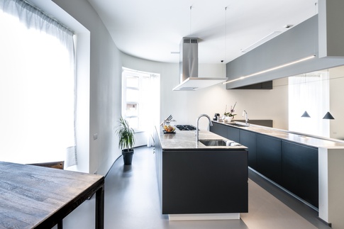 Cucina in stile contemporaneo di 35 di FAD Fucine Architettura Design