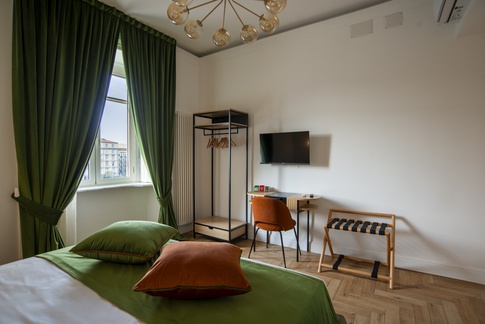 Camera da Letto in stile art deco di 40 di Jerry Caputo & Partners