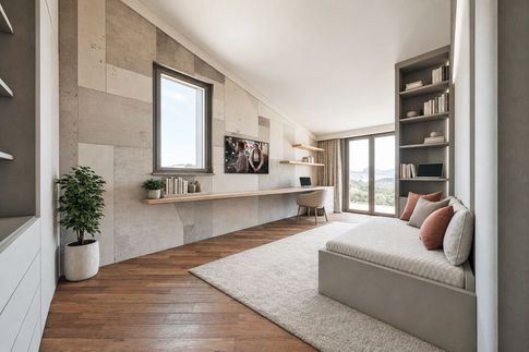 Studio in stile glamour di 16 di JFD Juri Favilli Design