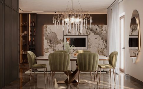 Open Space in stile classico di 50 di Salvatore Sito Interior Designer Open Space in stile classico di 50 di Salvatore Sito Interior Designer