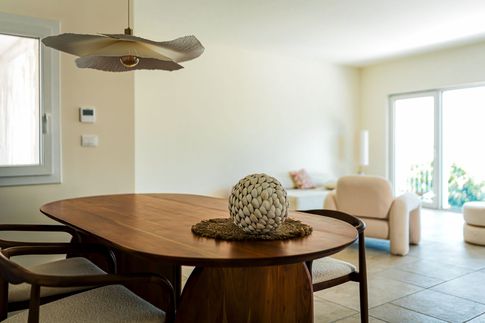 Sala da Pranzo in stile mediterraneo di 8 di Eligio Torre Design Office