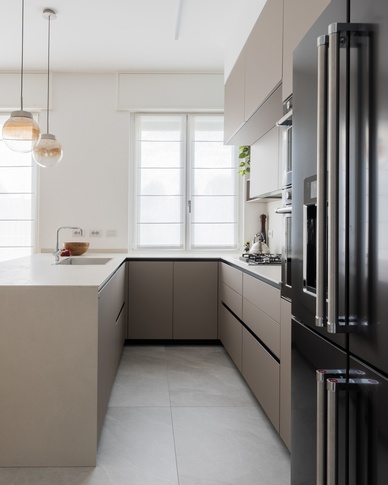 Open Space in stile naturale di 45 di Annalisa Carli Architetto Open Space in stile naturale di 45 di Annalisa Carli Architetto
