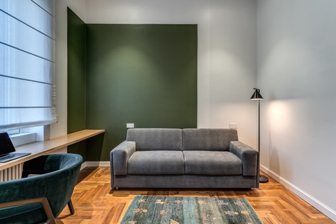 Studio in stile contemporaneo di 15 di MOB Architects